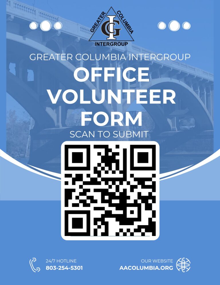 Office Volunteer Form Flyer